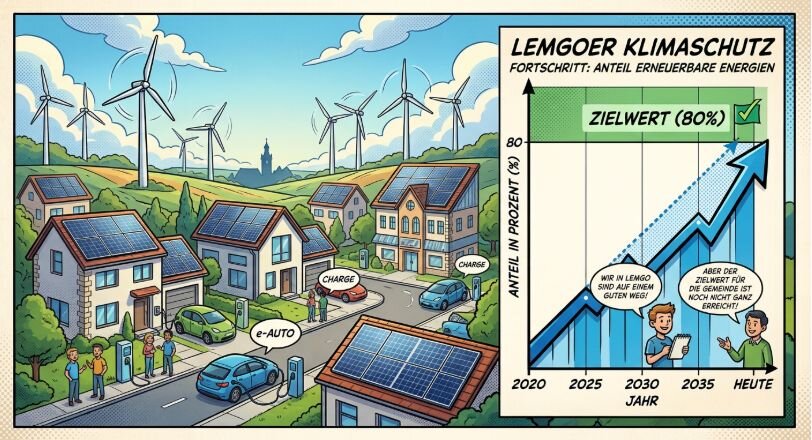 Der Klimaschutz in Lemgo schreitet voran, aber mit Luft nach oben
