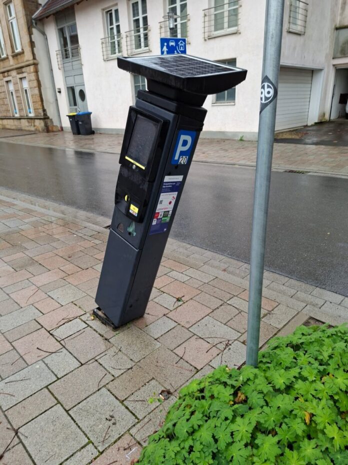 Parkautomat Stiftstraße 2