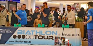 Paderborn: Südring-Center wird erneut zur Biathlon-Arena